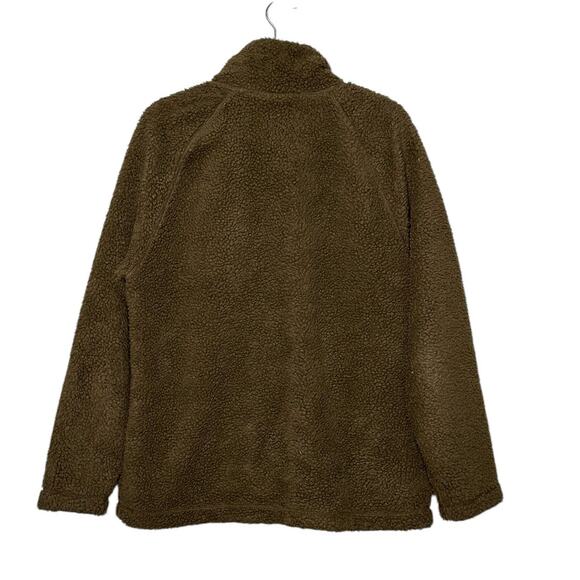 H&M Brown The pile jacket size Medium - Picture 8 of 9